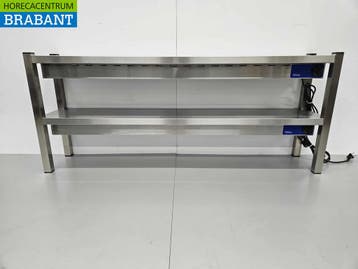 HCB inox Double Heating Bridge Heating etagere Premium-line, Articles professionnels, Verzenden