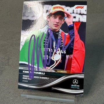 Mercedes - Topps Now - Youngest ever driver to achieve a
