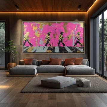 Dine Chanima - (XXL) Giant Beatles Art Revolution