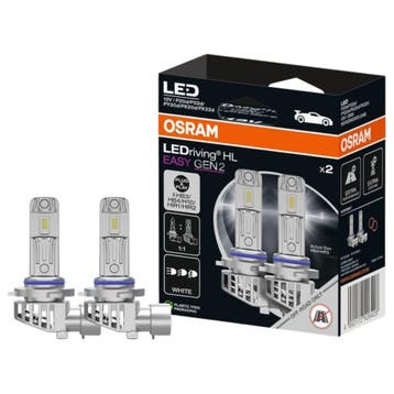 Osram HB3/HIR1/H10/HB4/HIR2 LEDriving HL EASY GEN2 Auto LED, Verzenden
