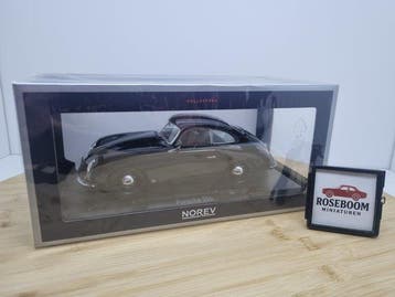 Norev 1:18 - Modelauto - Porsche 356 Coupe 1952 Black