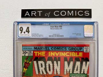 Iron Man #90 - Controller, Beast Appearance - CGC 9.0 - 1, Boeken, Nieuw