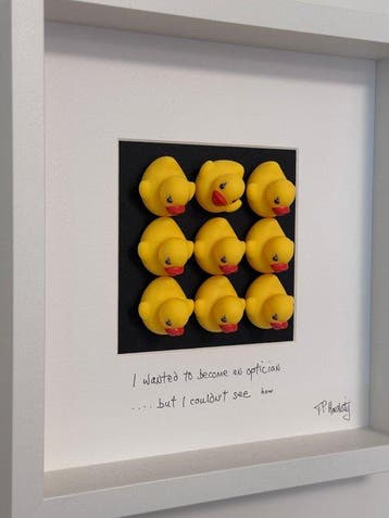 T P Hardisty - I wanted to become an optician….. but I