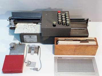 Bull - General Electrik ponsmachine P80 - Computer, Nieuw