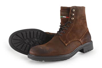 Pantofola dOro Veterboots in maat 43 Bruin, Bruin, Verzenden, Boots, Zo goed als nieuw
