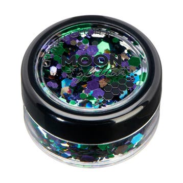 Moon Glitter Mystic Chunky Glitter Galaxy 3g, Hobby & Loisirs créatifs, Articles de fête, Verzenden