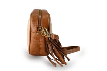Via Limone Crossbodytas Cognac, Verzenden, Zo goed als nieuw