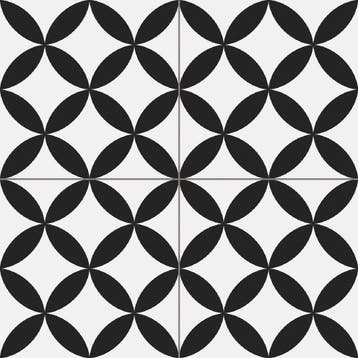 Vloertegel/Wandtegel Zwart 45x45cm (Muurtegels), 40 tot 60 cm, 40 tot 60 cm, Keramiek, Nieuw