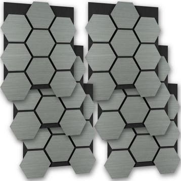 Akoestische panelen Sonic Shield houtlook - lichtgrijze eik, Verzenden, Nieuw
