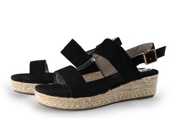 Oscar De La Renta Sandalen in maat 41 Zwart, Verzenden, Zwart, Sandalen of Muiltjes, Zo goed als nieuw