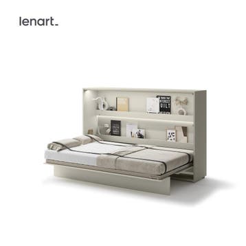Lenart Bed Concept Horizontaal Opklapbed 120x200 - Cashmere