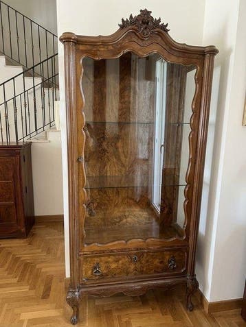 Vitrine - Ronce, Verre - vitrine rénovée