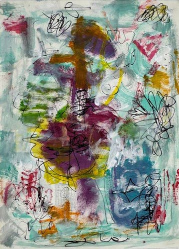 Villafuerte - Umph, Antiquités & Art, Art | Peinture | Moderne