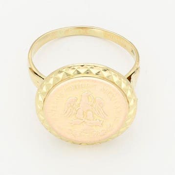 Bague - 18 carats Or jaune
