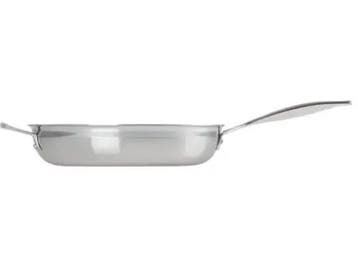 Le Creuset Magnetik Koekenpan - 28 cm - Tri-ply RVS - Zilver, Maison & Meubles, Verzenden
