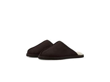 Veiling - Jack &amp; Jones Dudely Microfiber Pantoffel Java, Nieuw