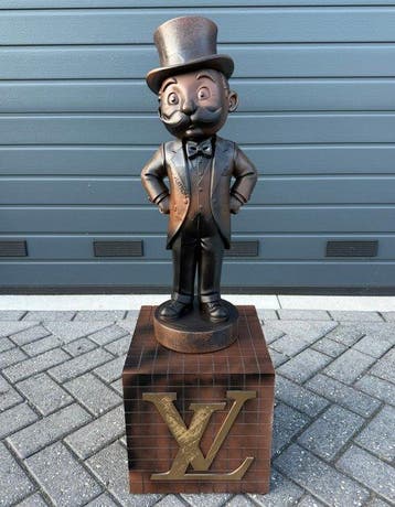 Daluxe Art - 1999 • XXL LV Monopoly Display 95cm, Antiek en Kunst