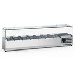 Opzetkoelvitrine | 7x 1/3 GN | +2°C/+8°C |, Verzenden, Nieuw in verpakking