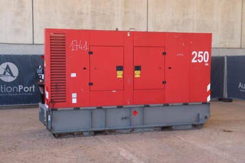 Veiling: Generator Doosan G250 Diesel 255kVA 2014, Ophalen