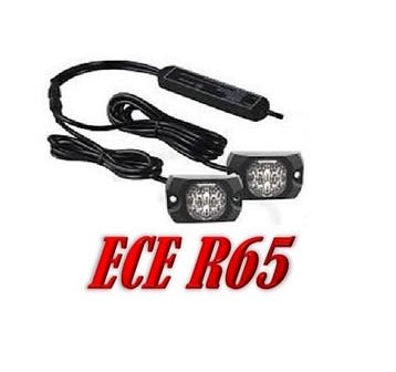 XT4 Covert Hoog Intensiteit Led Flitser set ECER65 12-24V, Ophalen of Verzenden
