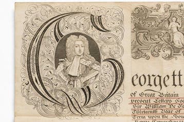 King George III - Royal Charter con Sigillo Reale - 1772