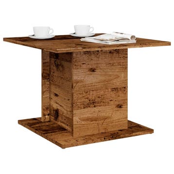 vidaXL Salontafel 55,5x55,5x40 cm bewerkt hout oud, Huis en Inrichting, Tafels | Salontafels, Verzenden, Nieuw