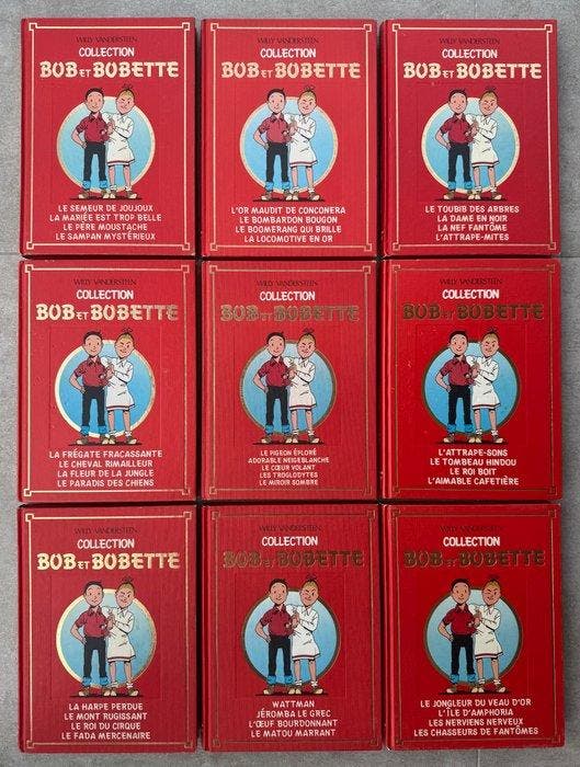 Bob et Bobette - Intégrale T1 à T9 - 9x C - 9 Album - Eerste, Livres, BD