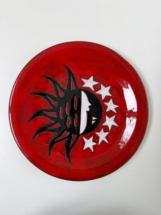 Sant Vicens - Jean Picart Le Doux - Plat - Céramique - plat, Antiek en Kunst, Antiek | Glaswerk en Kristal