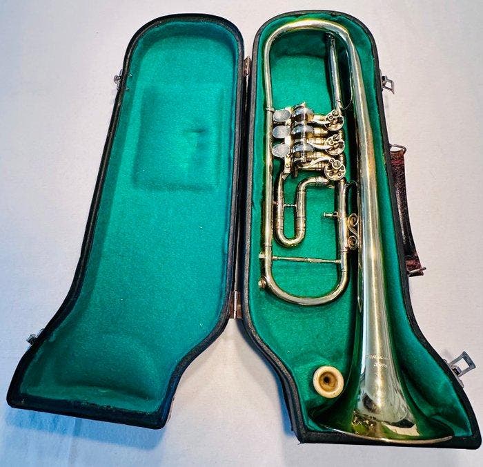 Monke - - Trompet - Duitsland - 1960 (Zonder minimumprijs), Musique & Instruments, Instruments à vent | Flûtes à bec