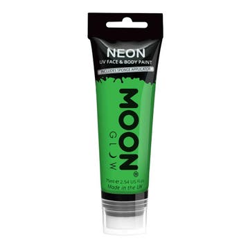 Moon Glow Neon UV Face Paint with Sponge Applicator Intense, Verzenden