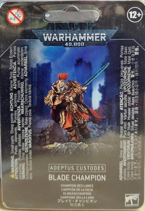 Adeptus Custodes Blade Champion (Warhammer nieuw), Hobby en Vrije tijd, Wargaming, Ophalen of Verzenden