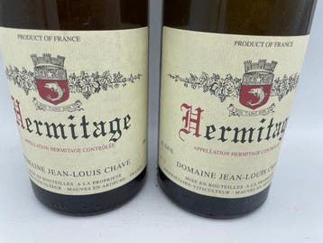 2001 Jean-Louis Chave, Hermitage - Hermitage - 2 Flessen, Nieuw