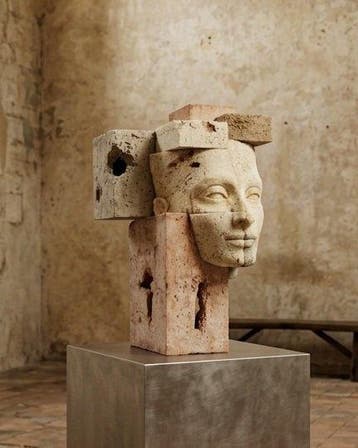 Matteo Ciffo (1987) - Frammenti - Nefertiti
