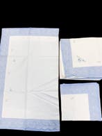 Drap de lit (3) - 284 cm - 243 cm, Antiquités & Art