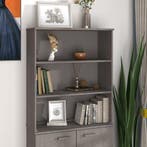 vidaXL Opzetkast HAMAR 85x35x100 cm massief grenenhout, Verzenden, Nieuw