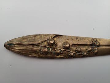 Ernest Louis ADNIN (1881-1957) - Briefopener - coupe papier, Antiquités & Art
