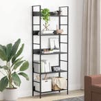 vidaXL Boekenkast met 5 schappen 60x27,6x158,5 cm bewerkt, Huis en Inrichting, Verzenden, Nieuw