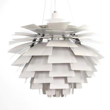 Hanglamp Artisjok lamp 48cm wit, Maison & Meubles, Verzenden