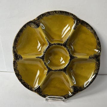 Gien - Oesterservies (8) - Aardewerk, Keramiek - 8