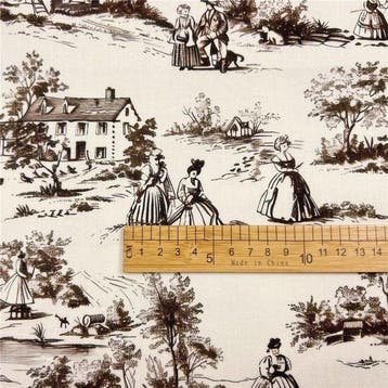 Meubelstof - 270 cm - 145 cm - Klassieke landelijke stof