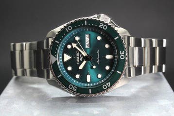 Seiko - Automatic Sport 5 Green Dial - Zonder minimumprijs -