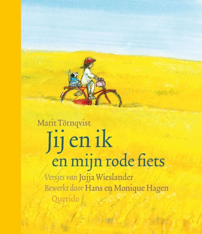 Jij en ik en mijn rode fiets 9789045114309 Jujja Wieslander, Boeken, Kinderboeken | Baby's en Peuters, Zo goed als nieuw, Verzenden