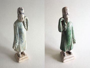 Oud-Chinees, Ming-dynastie Aardewerk Funerary model