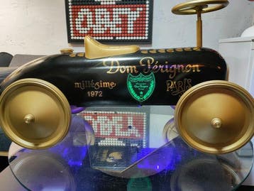 fp pop art - Dom perignon ultra led light car Black Métal