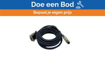 Bieden: Roline 5m Dual-Link DVI-D Male to Male Display Cable, Ophalen of Verzenden