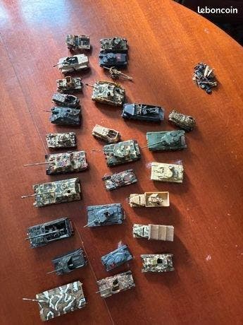 Maquette - Matériel militaire allemand de la Seconde Guerre