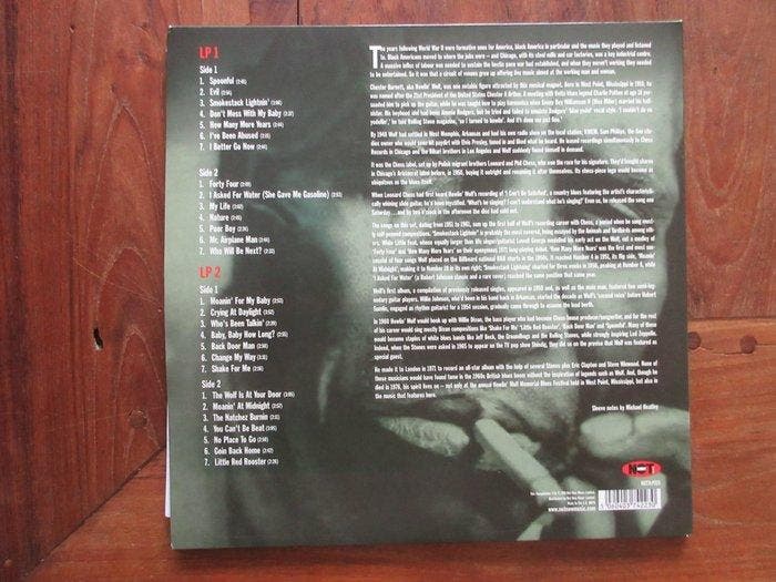 Howlin Wolf - Blues From Hell - 2LP Red vinyl - 2 x LP, CD & DVD, Vinyles Singles