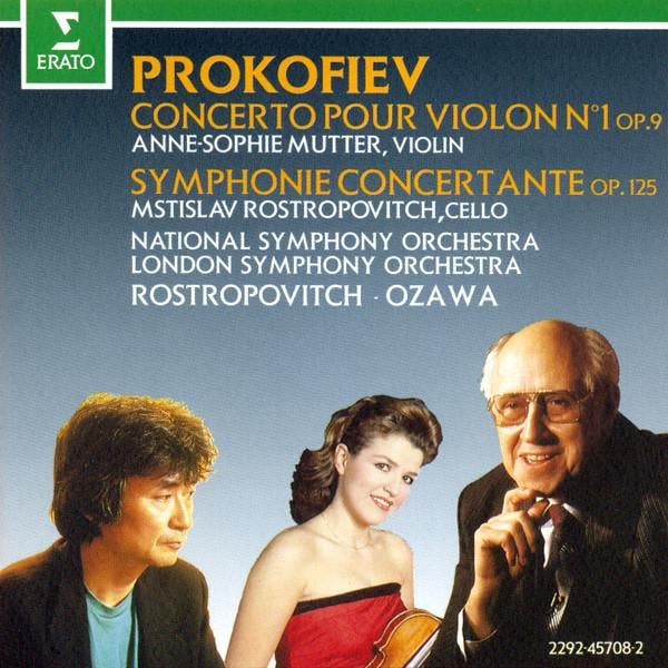 Sergei Prokofiev - Anne-Sophie Mutter, Mstislav Rostropovich, CD & DVD, CD | Pop, Envoi