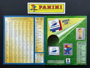 Panini - FIFA World Cup France 98 - Album complet -, Collections, Autocollants