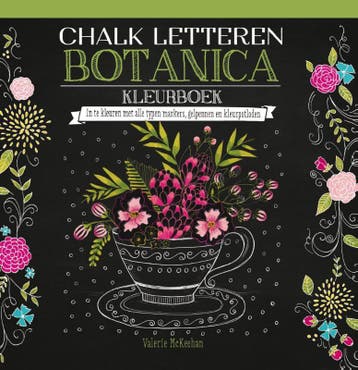 Chalk letteren Botanica kleurboek 9789045321103, Verzenden